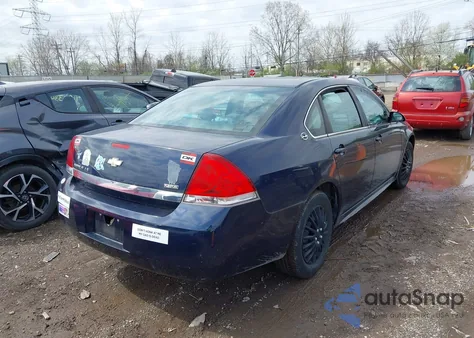 2009 Chevrolet Impala Ls из США, поврежденный, VIN 2G1WB57KX91113392